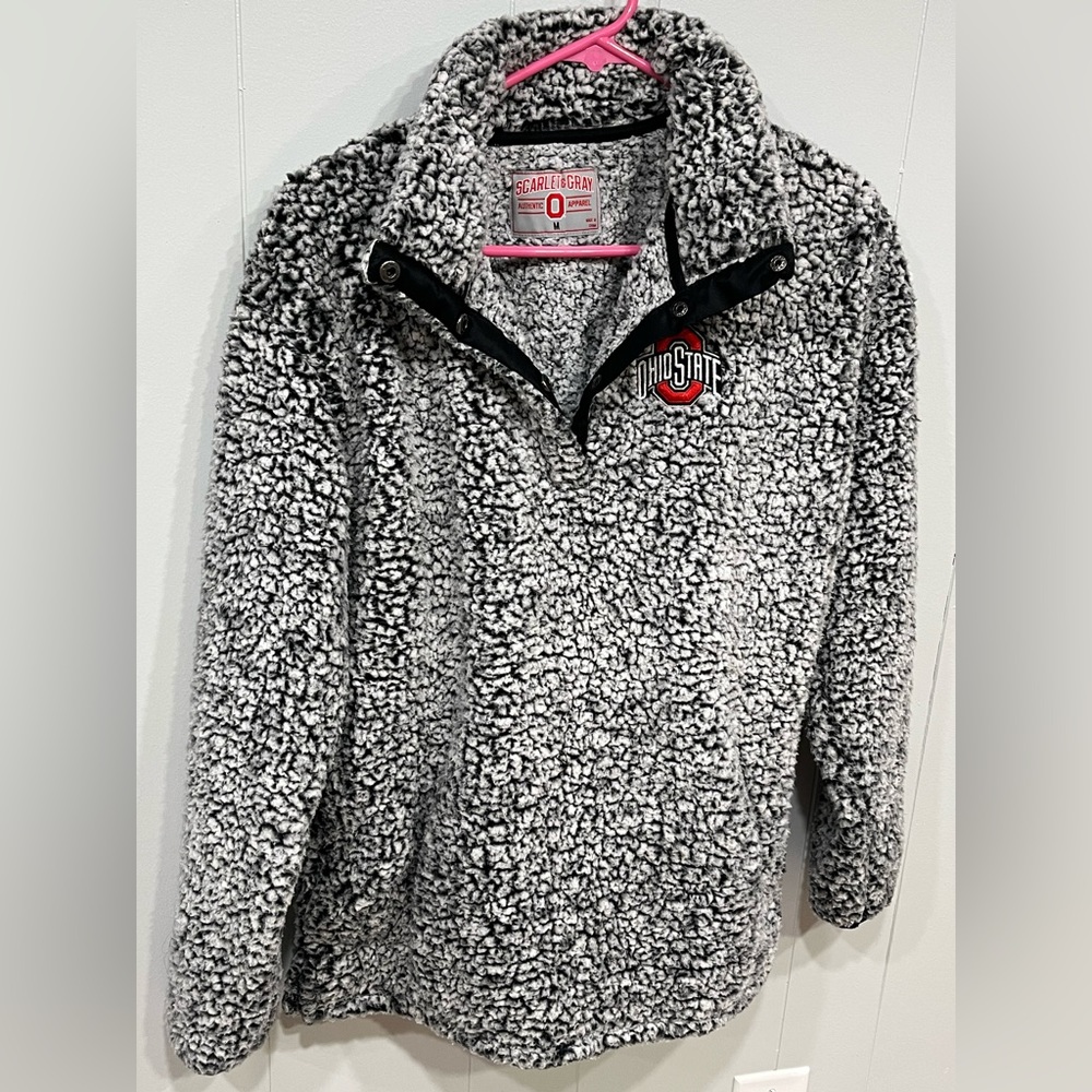 Ohio State Quarter-Button Up
